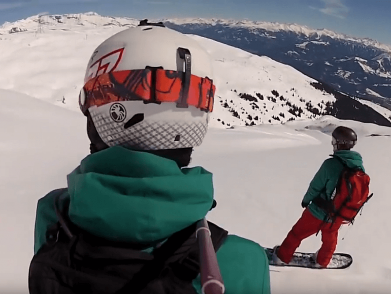 LAAX weisse snowboarding 2012/2013.